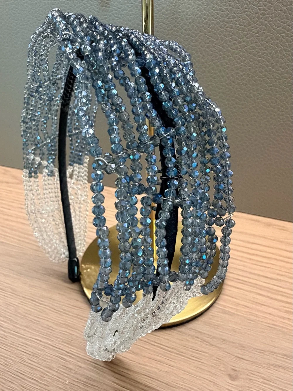 Multi-Layer Handcrafted Crystal Hairband
